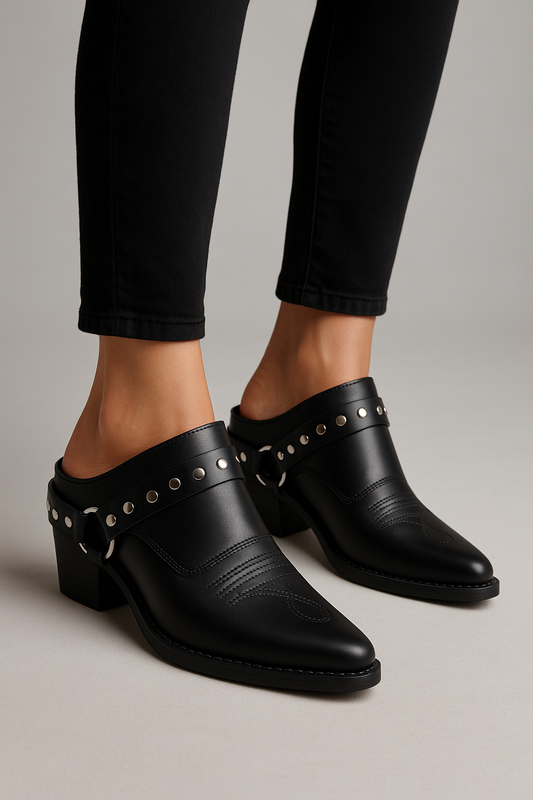 Zapatos Figari Vaqueros Negro