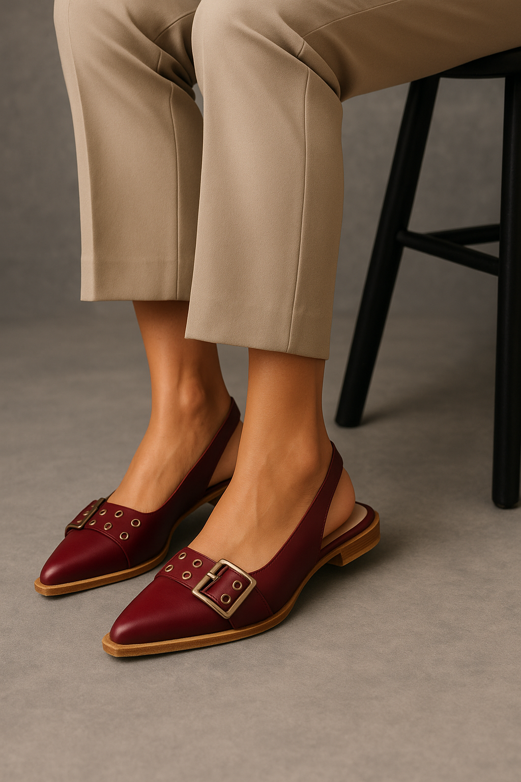 Zapatos Siena Guinda