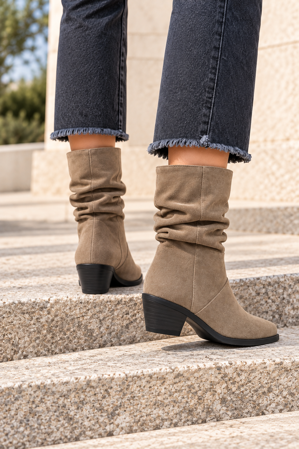 Botín Firenze Taupe