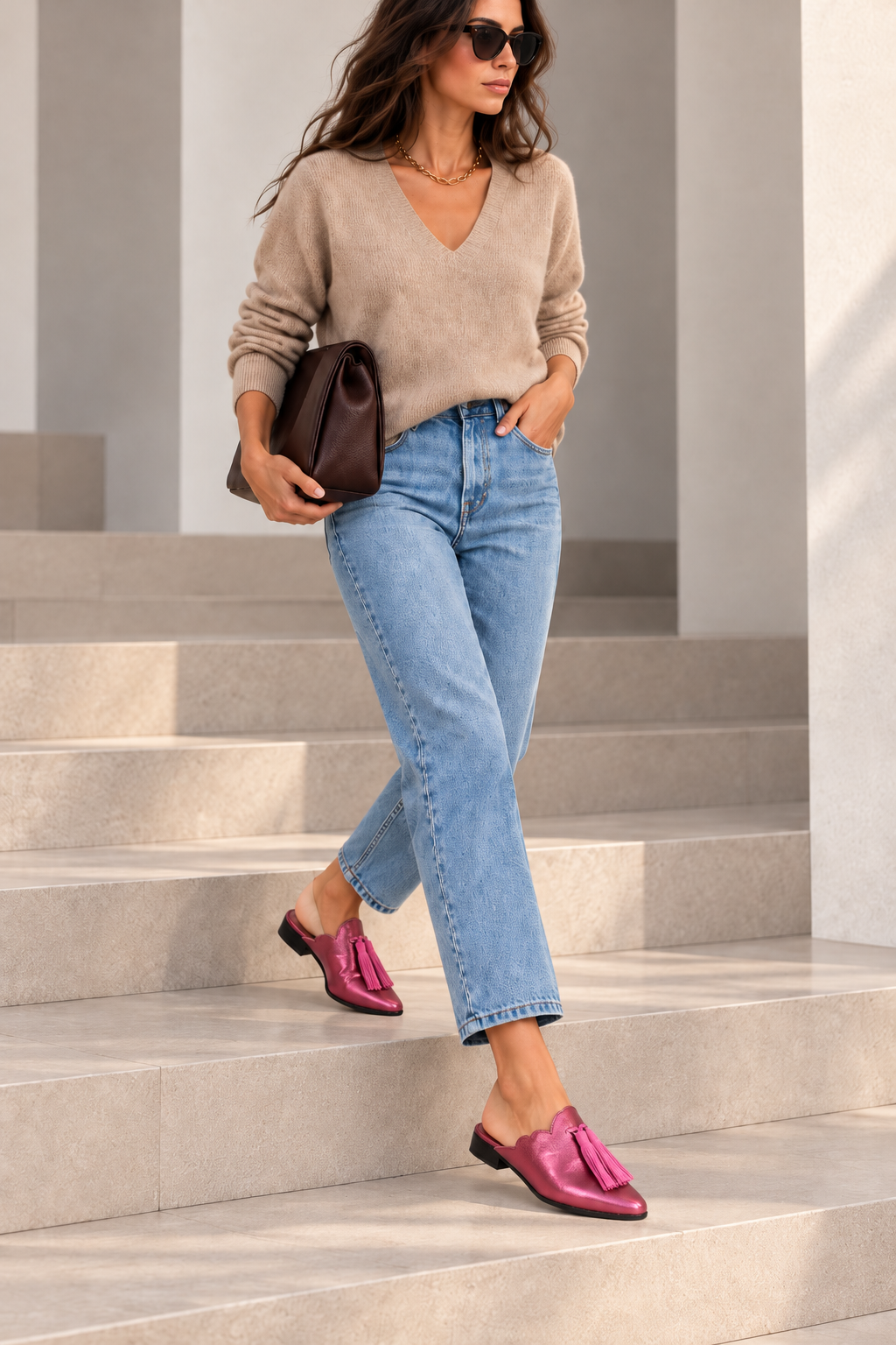Babuchas Carpi Fucsia
