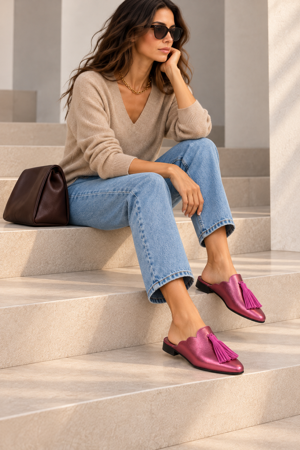 Babuchas Carpi Fucsia
