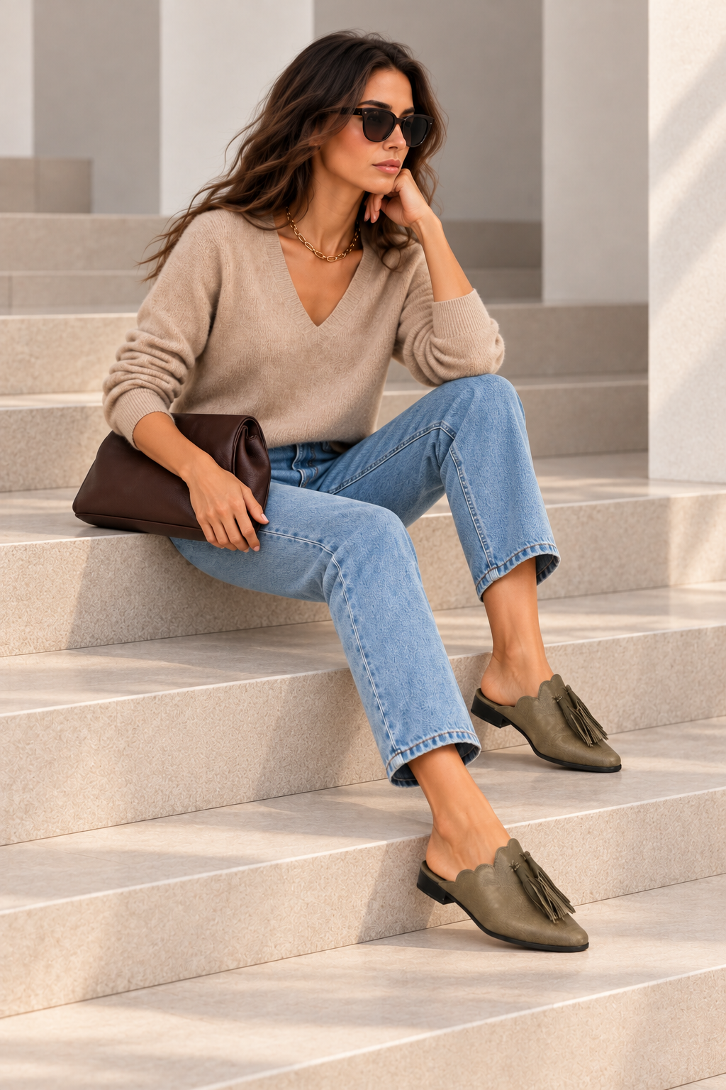 Babuchas Carpi Verde