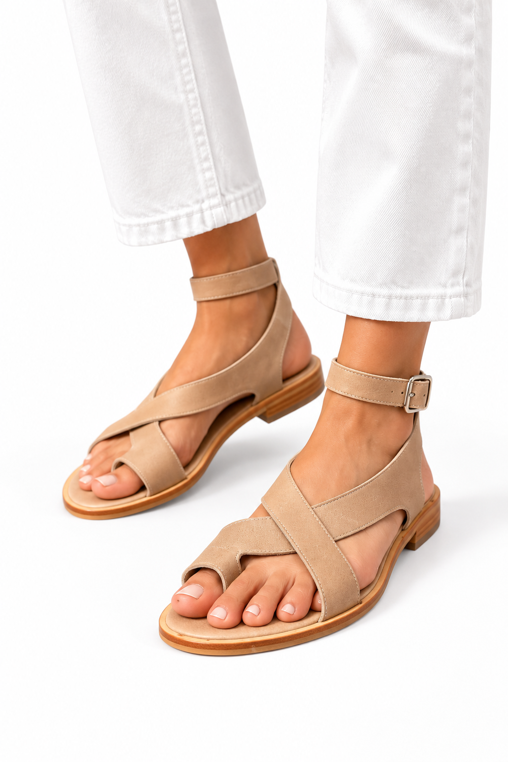 Sandalias Cadiz Beige